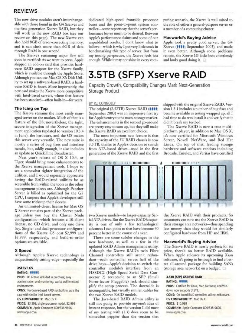MacWorld0410October2004 — page 26