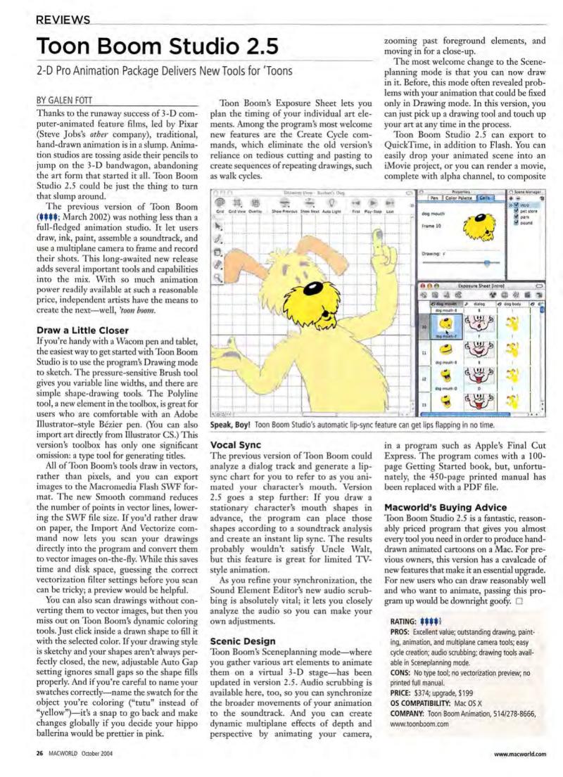 MacWorld0410October2004 — page 28
