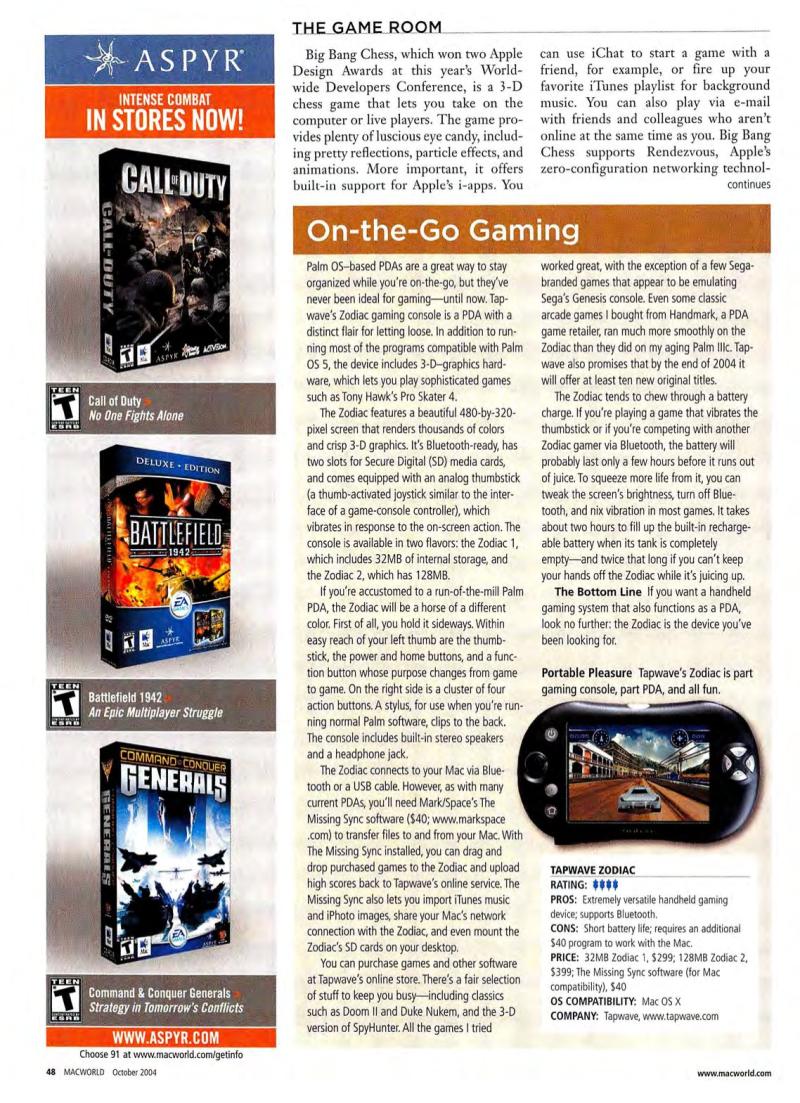 MacWorld0410October2004 — page 50