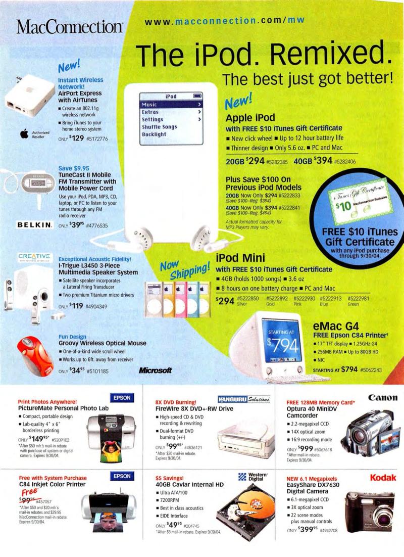 MacWorld0410October2004 — page 94
