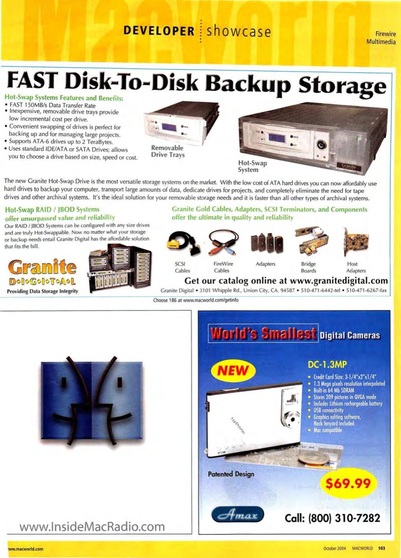 MacWorld0410October2004 — page 105