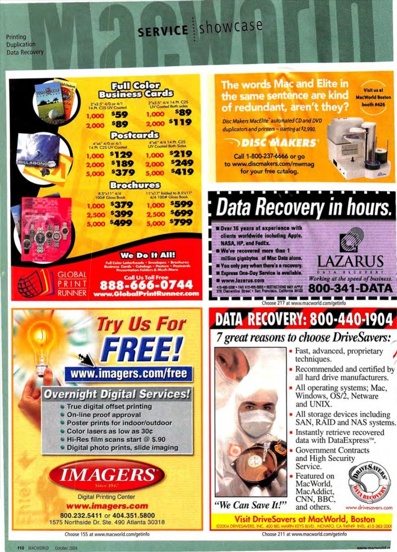 MacWorld0410October2004 — page 112