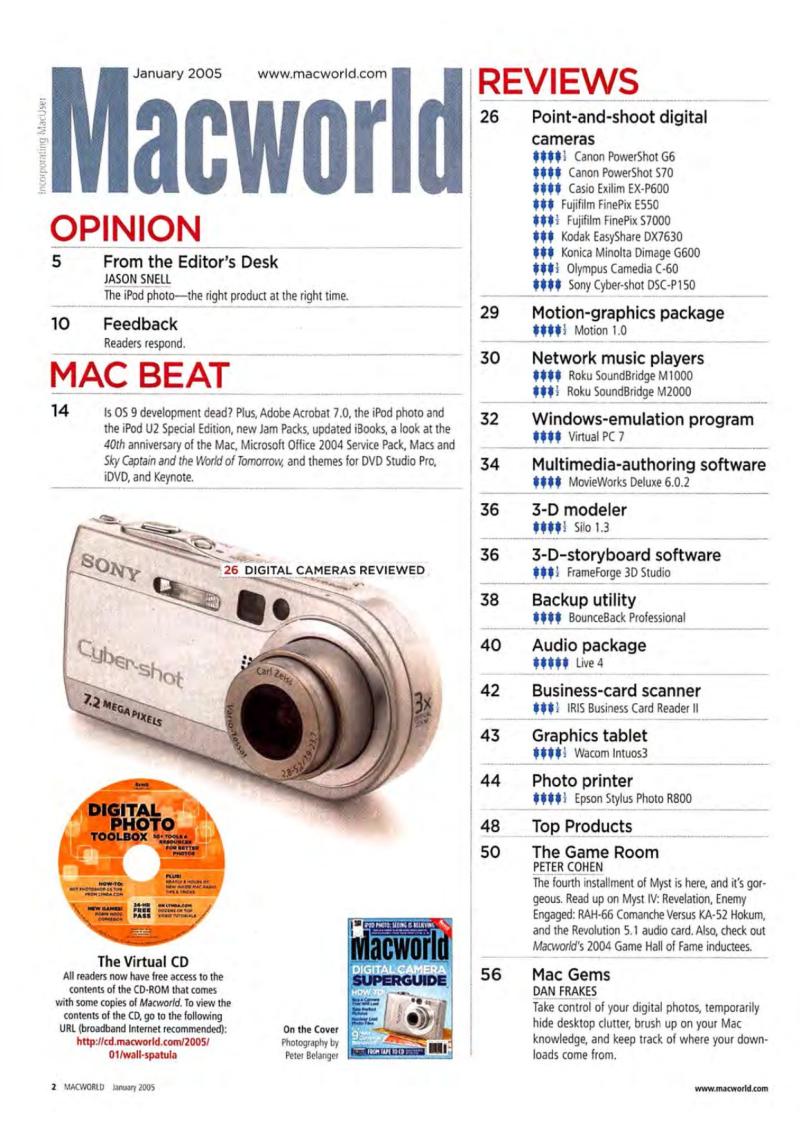 MacWorld0501January2005 — page 4