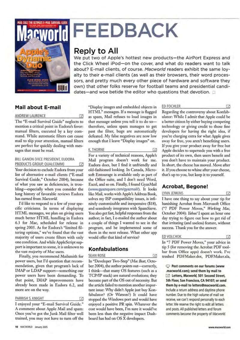 MacWorld0501January2005 — page 12