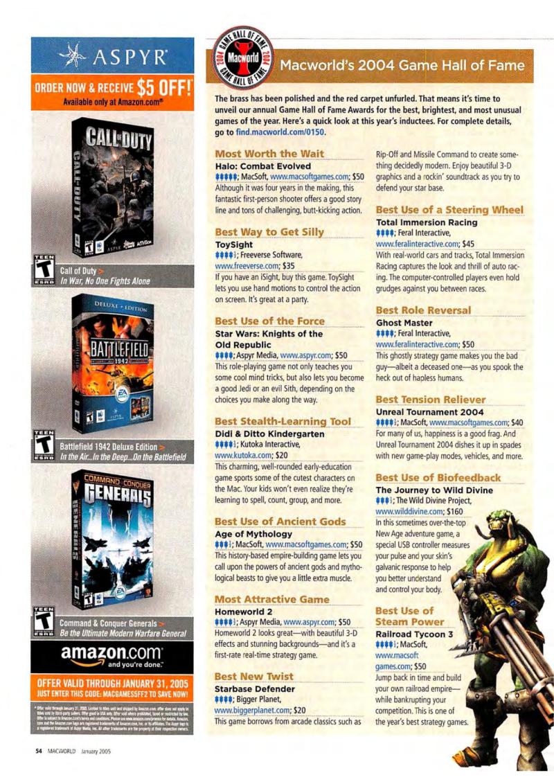 MacWorld0501January2005 — page 56