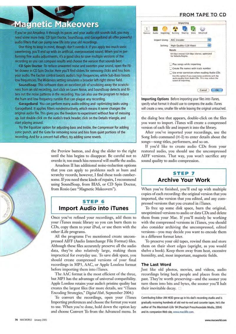 MacWorld0501January2005 — page 76