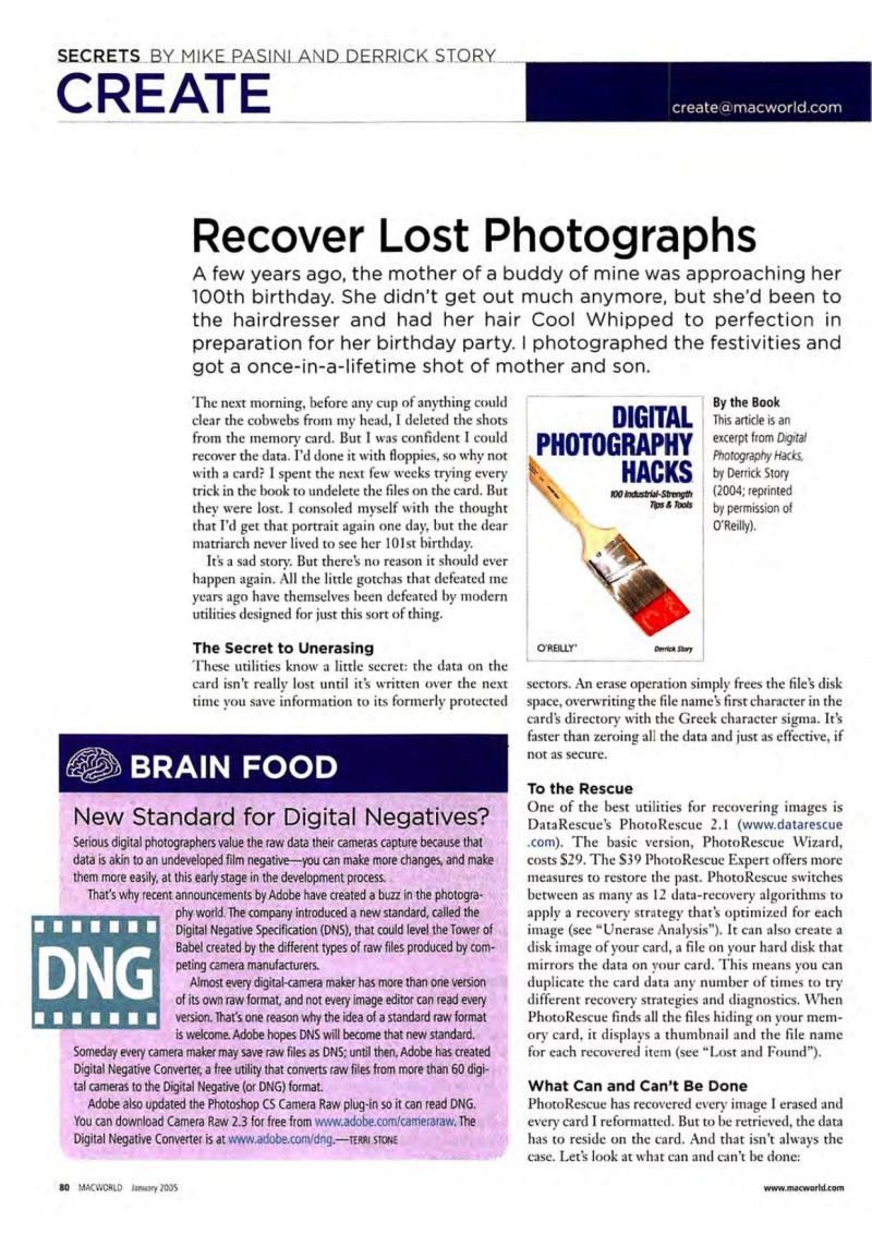 MacWorld0501January2005 — page 82