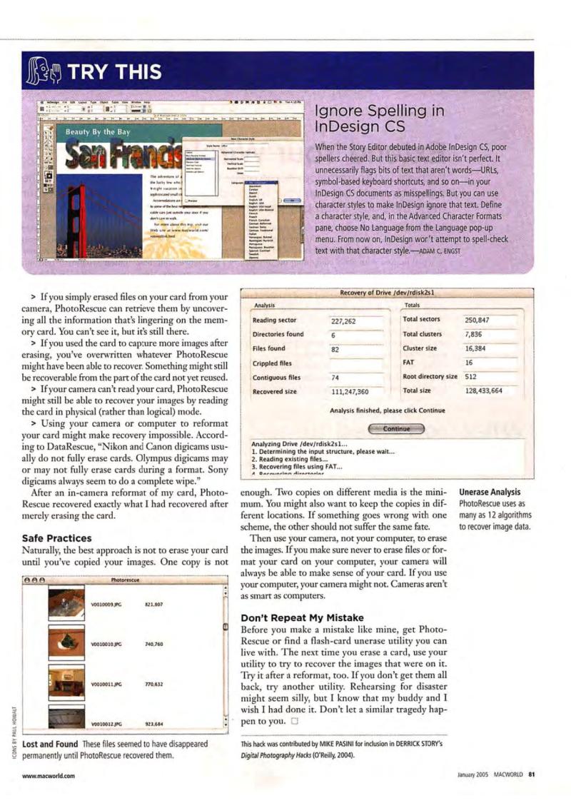 MacWorld0501January2005 — page 83