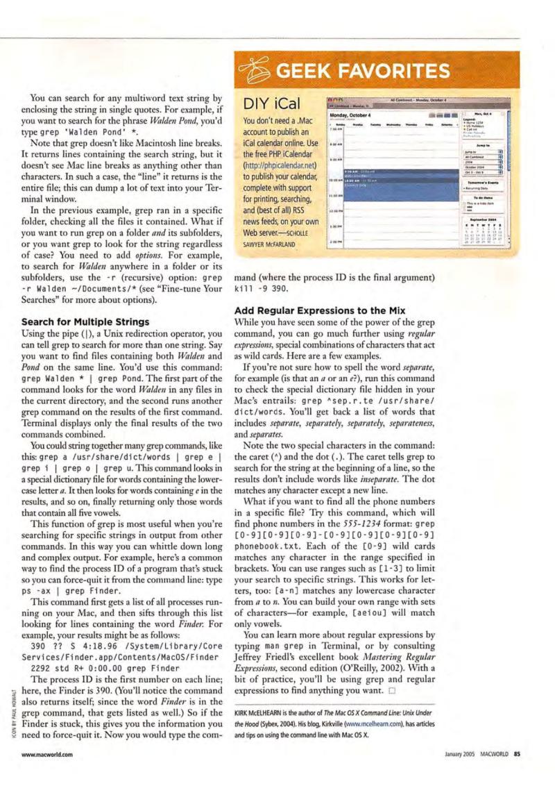 MacWorld0501January2005 — page 87