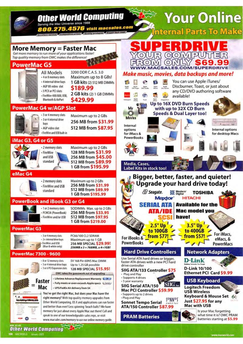 MacWorld0501January2005 — page 102