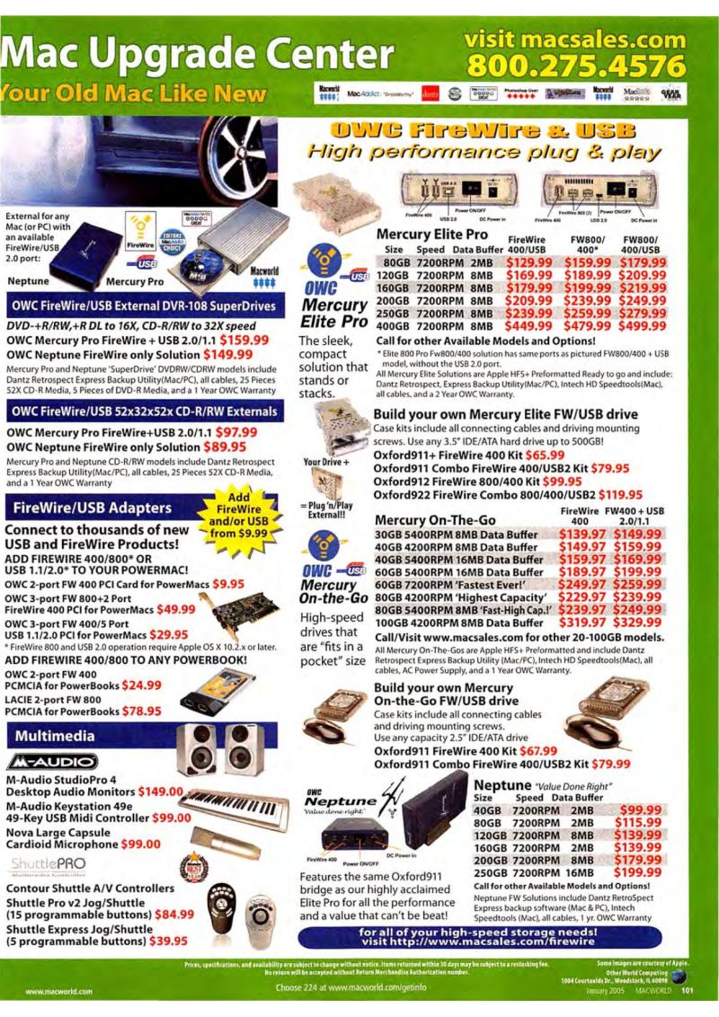 MacWorld0501January2005 — page 103