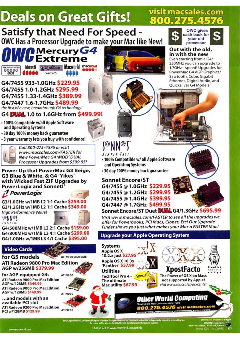 MacWorld0501January2005 — page 105