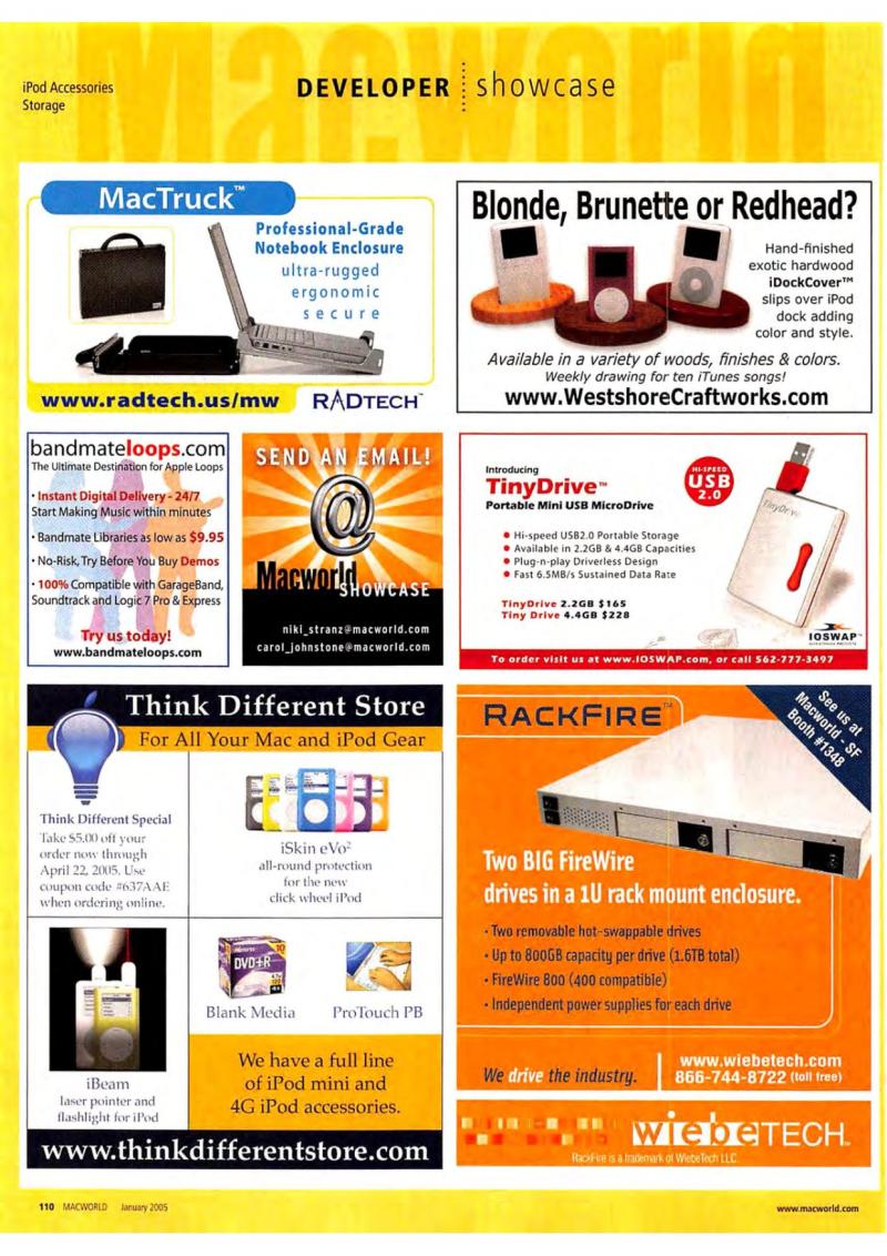 MacWorld0501January2005 — page 112