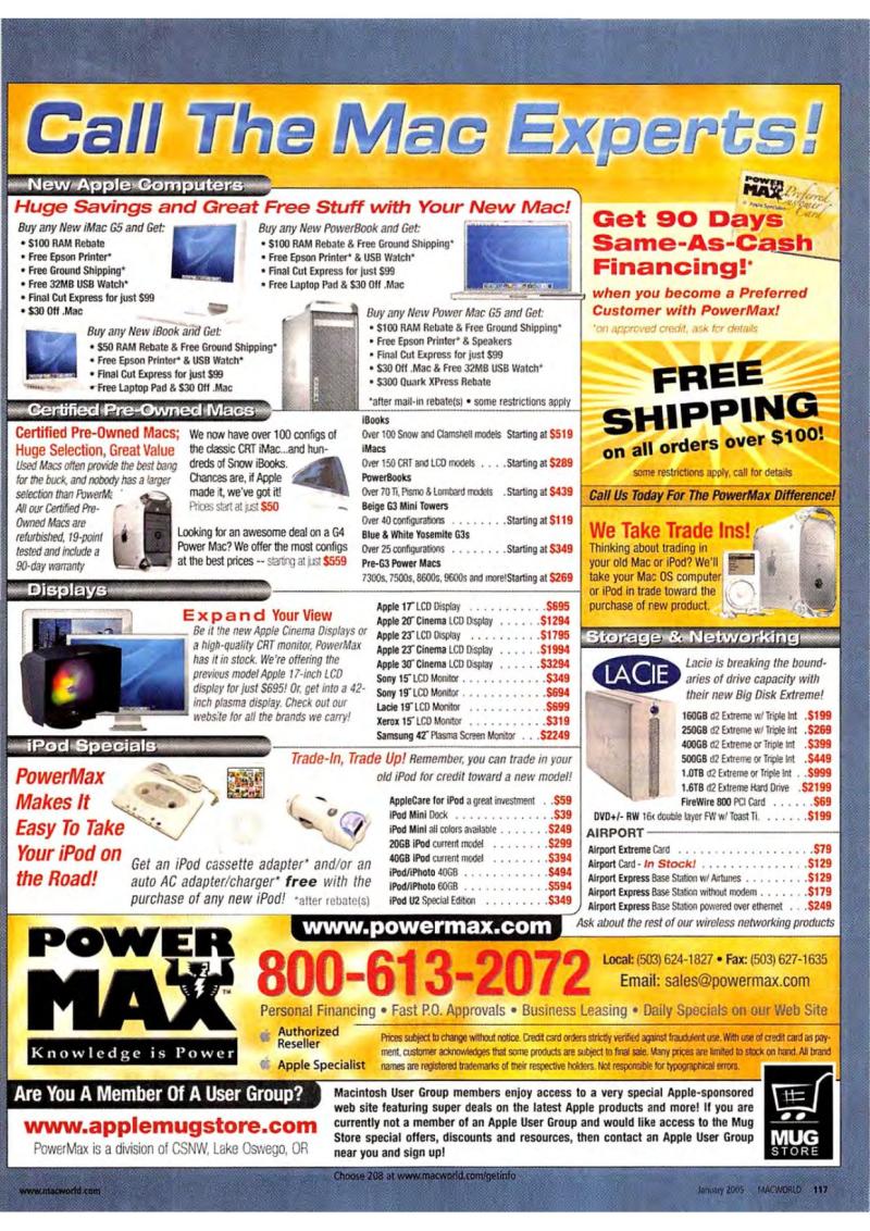 MacWorld0501January2005 — page 119