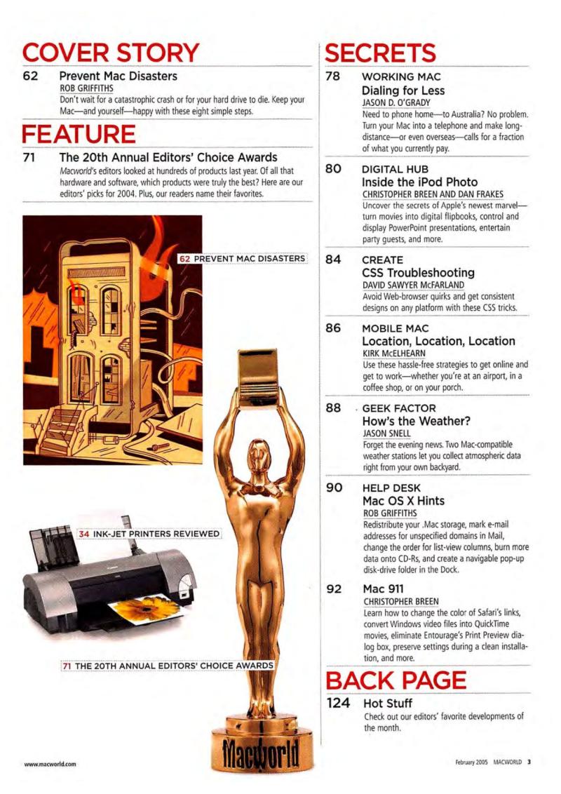 MacWorld0502February2005 — page 5