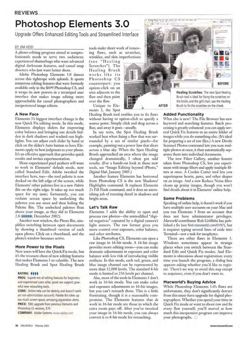 MacWorld0502February2005 — page 38
