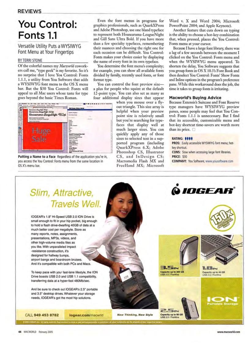 MacWorld0502February2005 — page 46