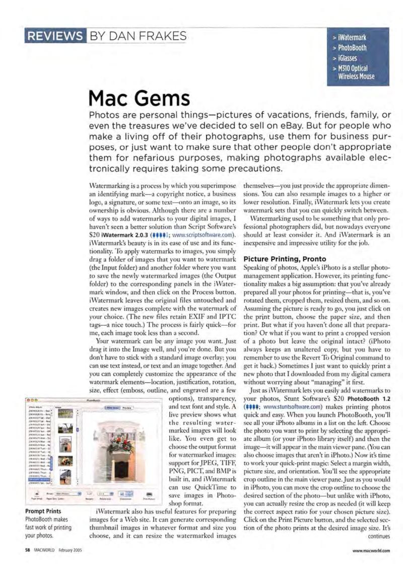 MacWorld0502February2005 — page 60