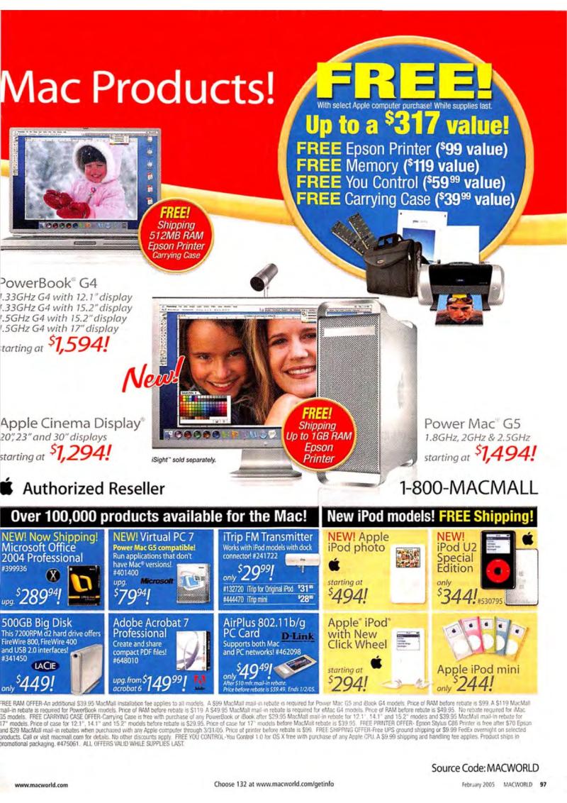 MacWorld0502February2005 — page 99