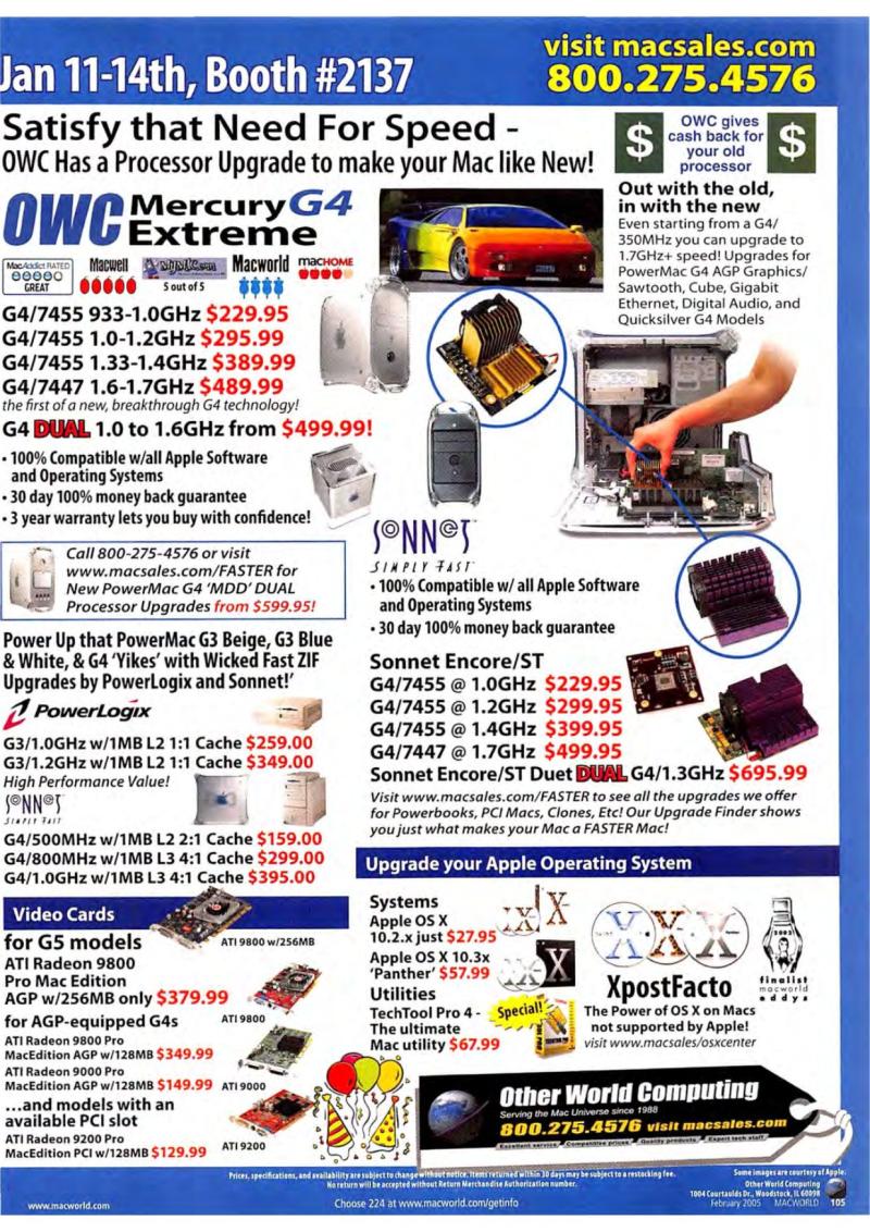 MacWorld0502February2005 — page 107