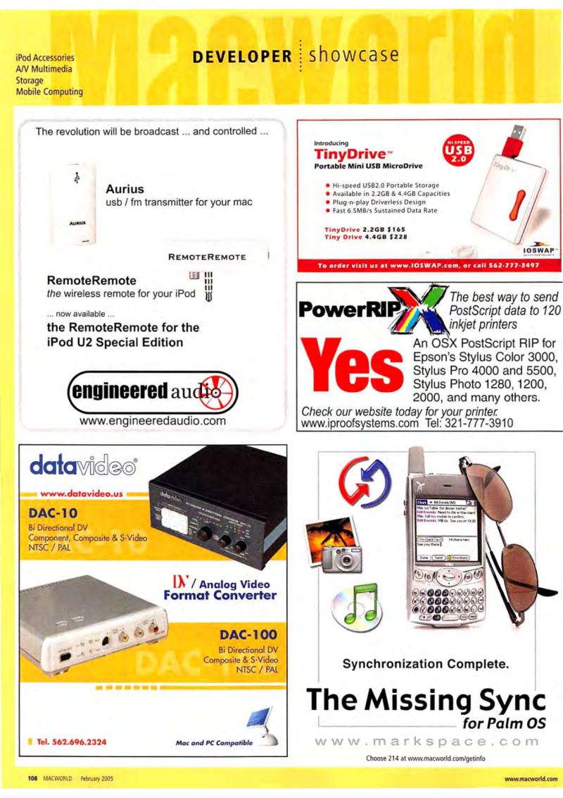 MacWorld0502February2005 — page 110