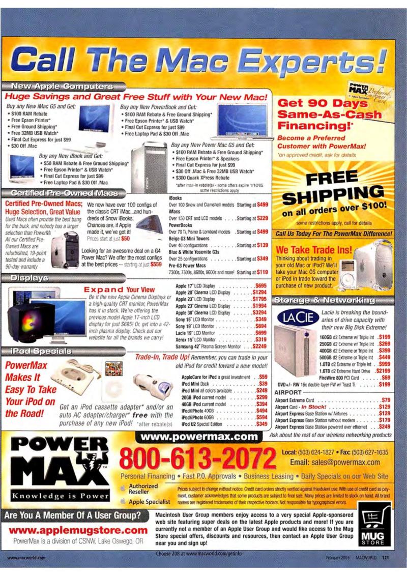 MacWorld0502February2005 — page 123