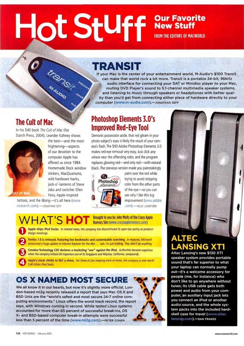 MacWorld0502February2005 — page 126