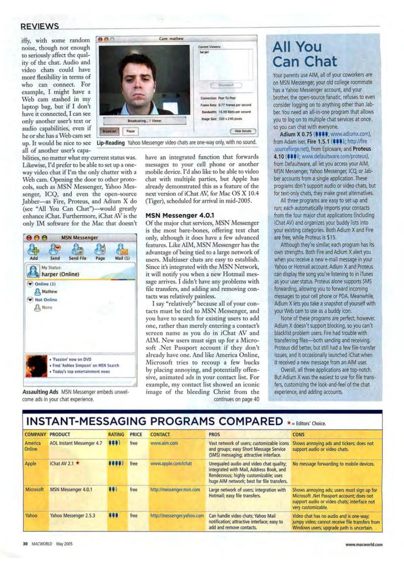 MacWorld0505May2005 — page 32