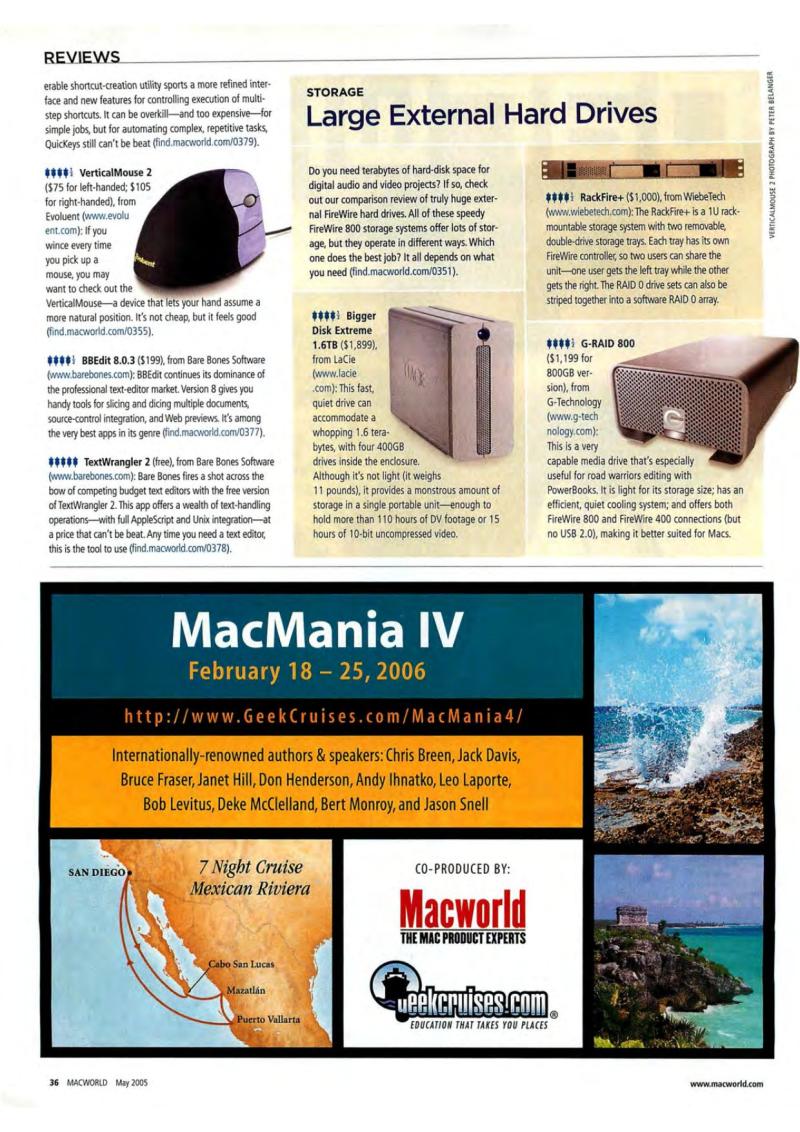 MacWorld0505May2005 — page 38