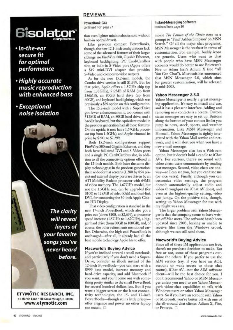 MacWorld0505May2005 — page 42