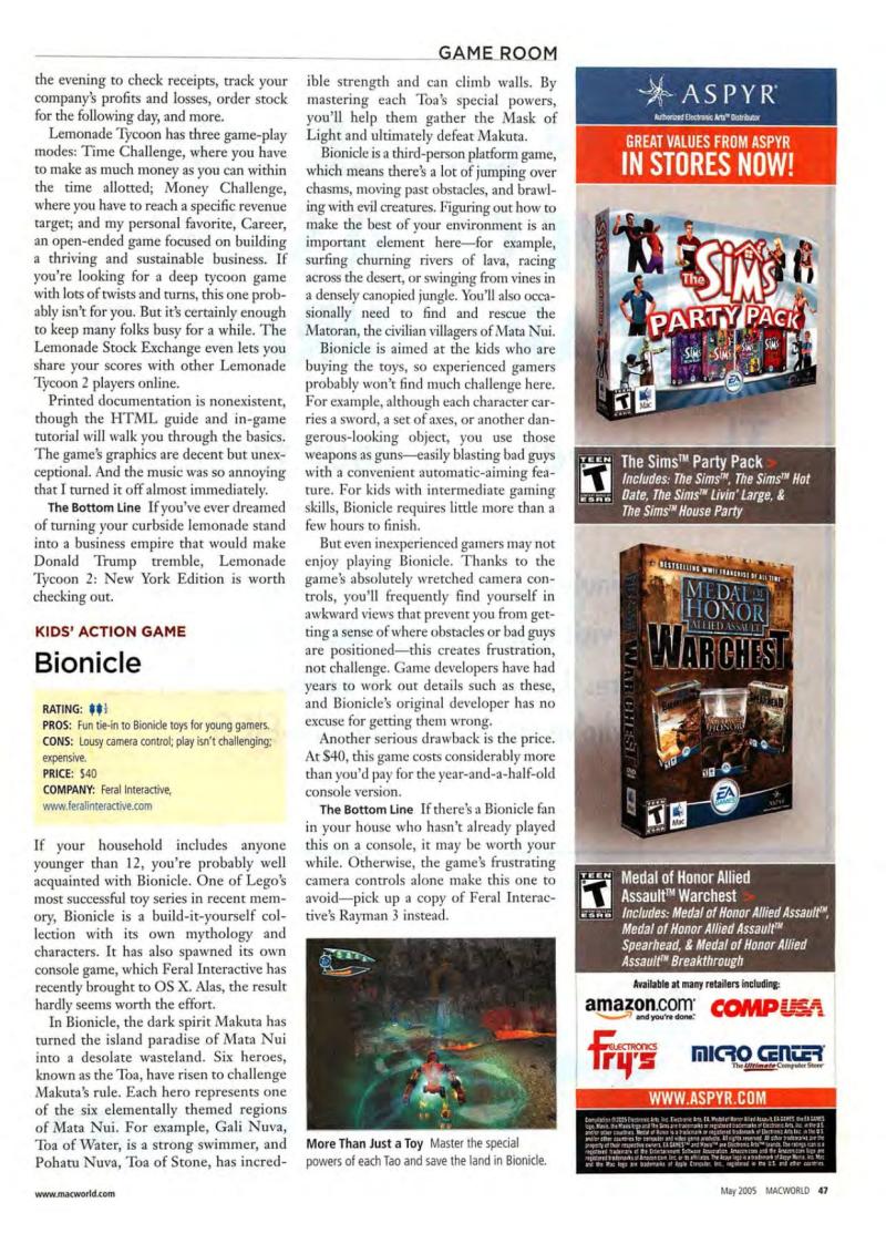 MacWorld0505May2005 — page 49