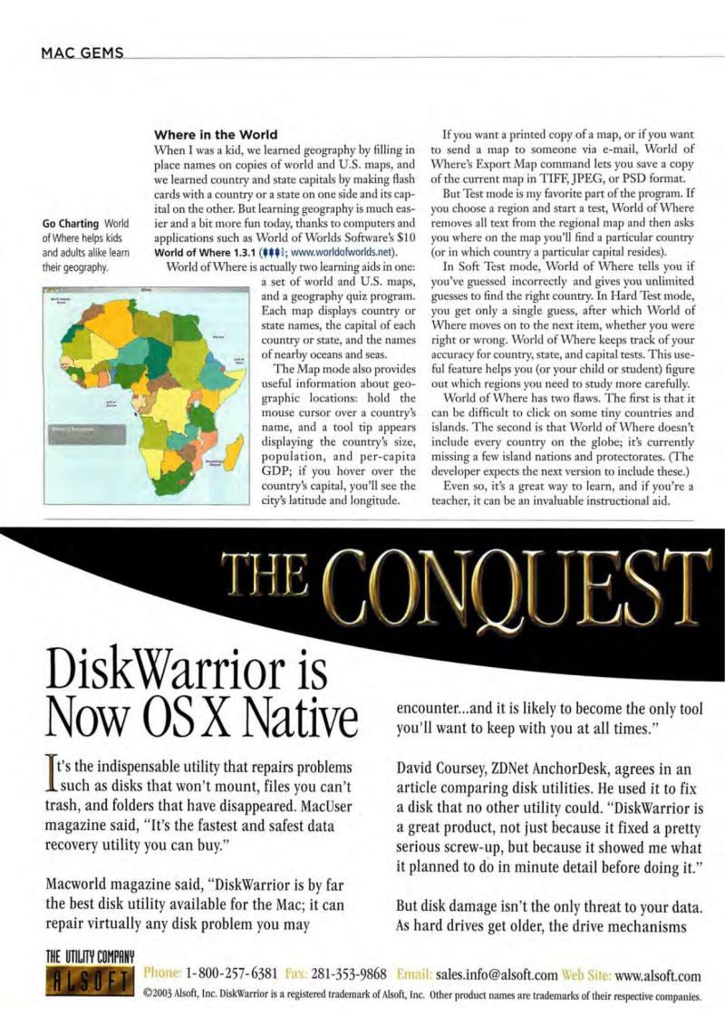 MacWorld0505May2005 — page 54