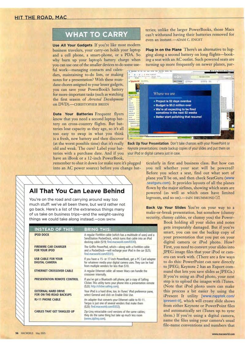 MacWorld0505May2005 — page 58