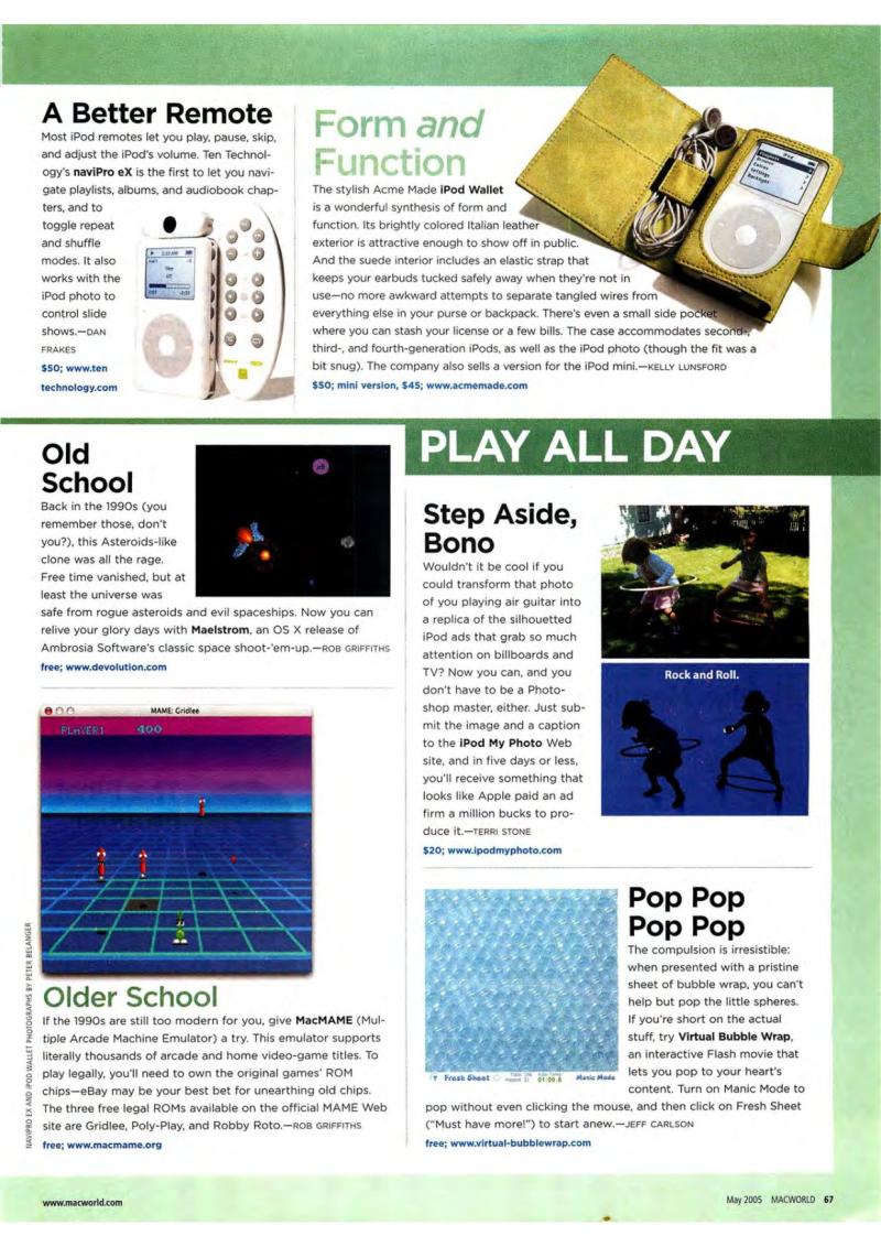 MacWorld0505May2005 — page 69