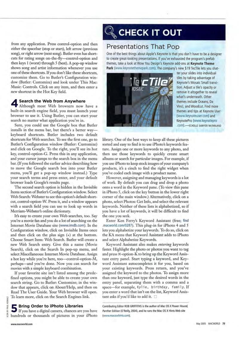 MacWorld0505May2005 — page 75