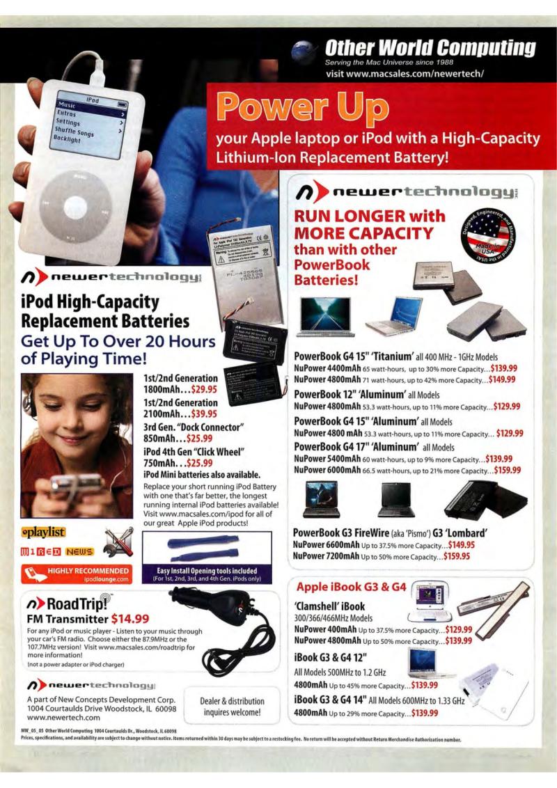 MacWorld0505May2005 — page 76