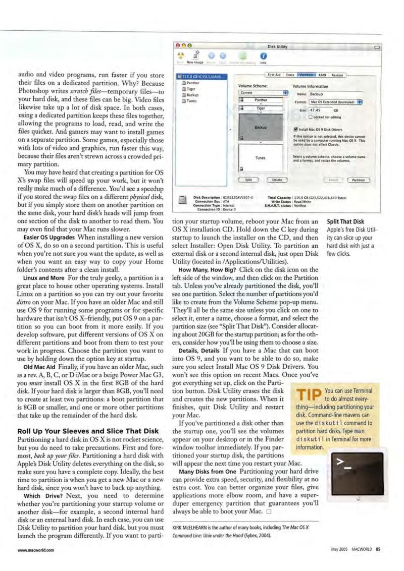 MacWorld0505May2005 — page 87