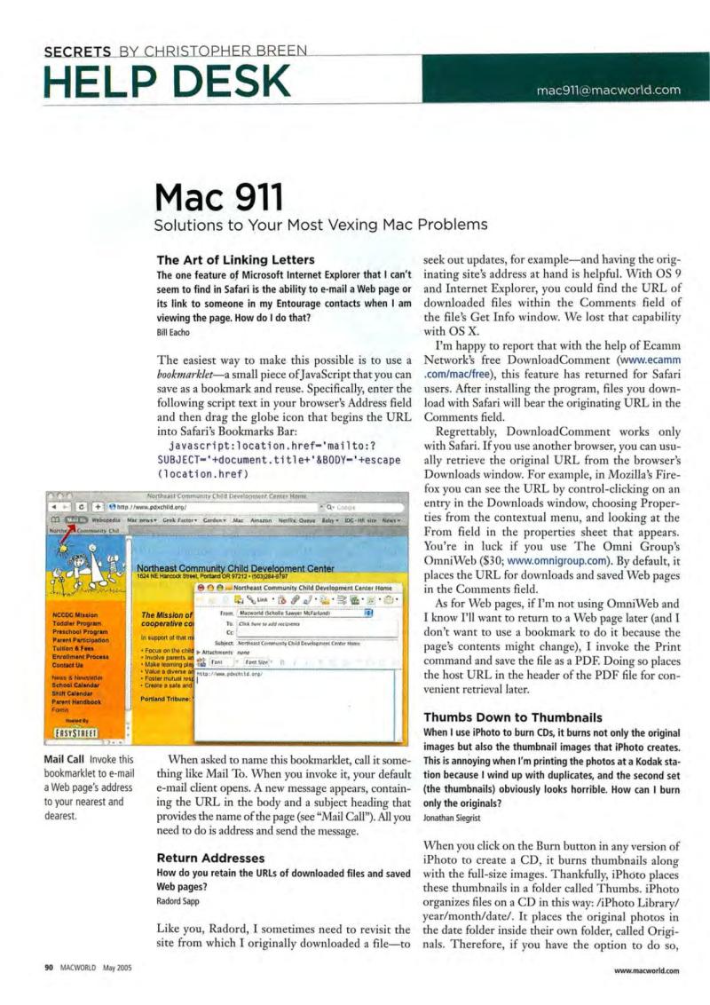 MacWorld0505May2005 — page 92