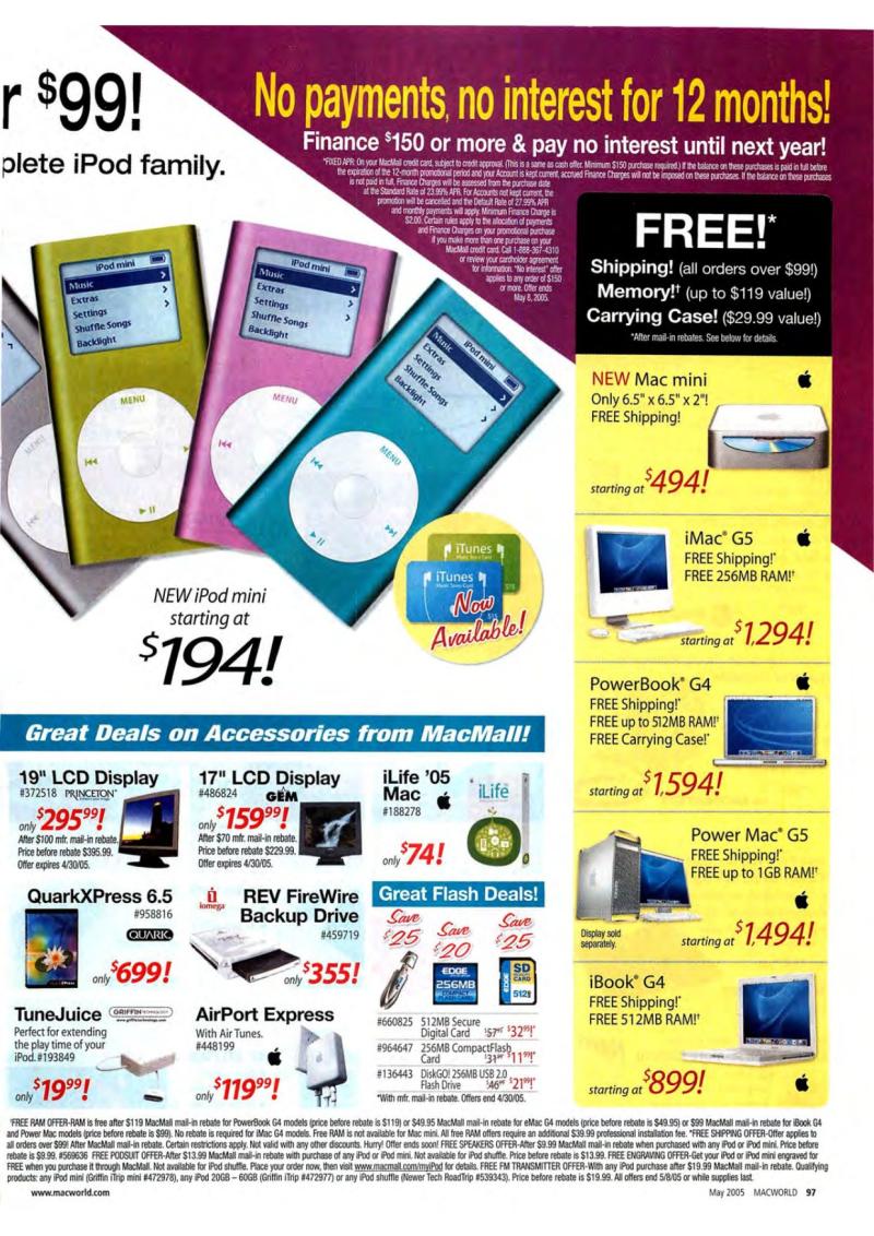 MacWorld0505May2005 — page 107
