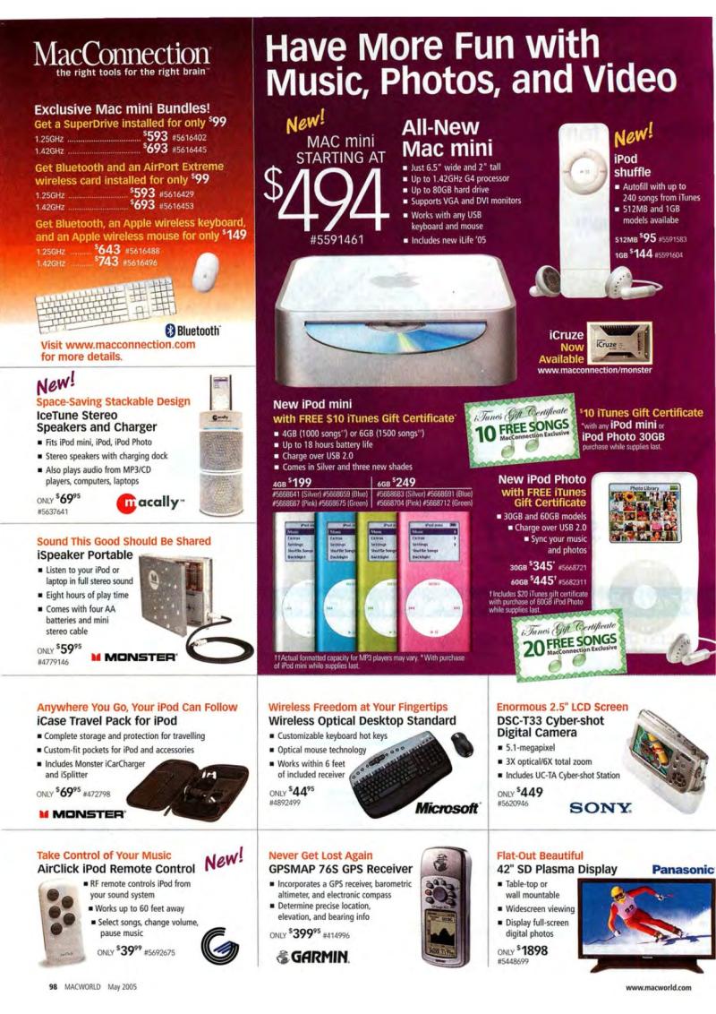 MacWorld0505May2005 — page 108
