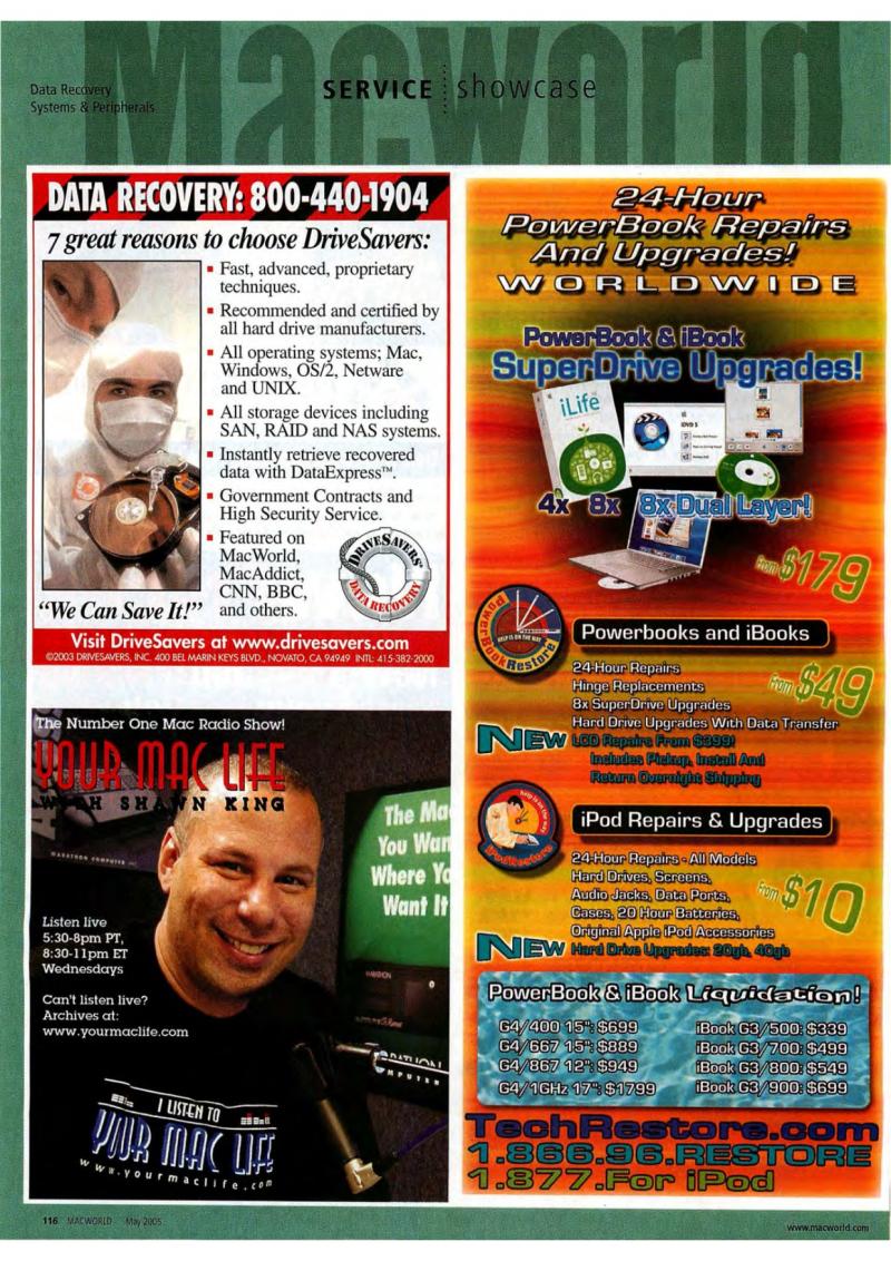 MacWorld0505May2005 — page 126