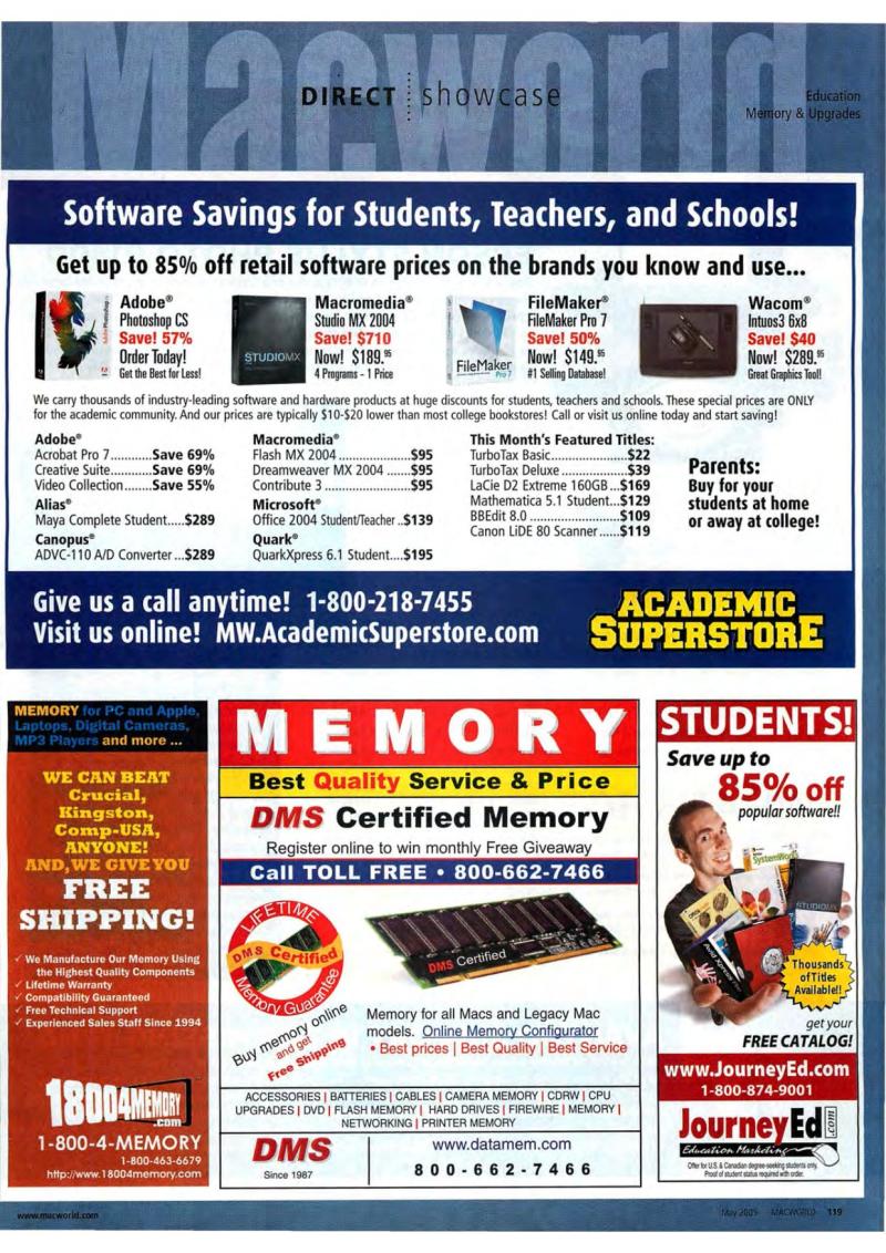 MacWorld0505May2005 — page 129