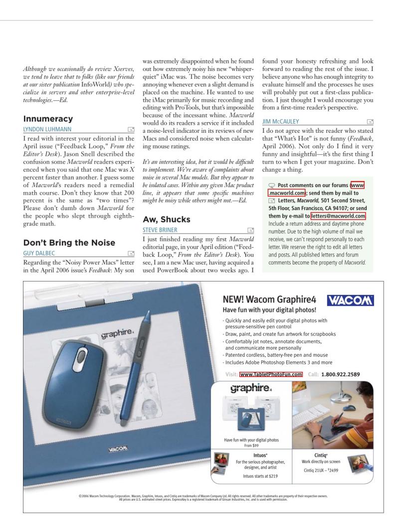 MacWorld0607July2006 — page 6