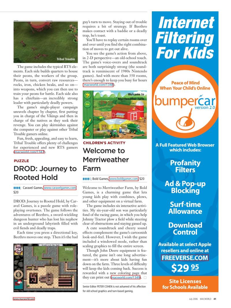 MacWorld0607July2006 — page 28