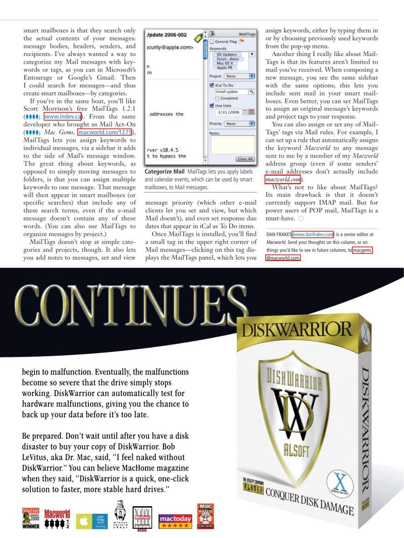 MacWorld0607July2006 — page 32