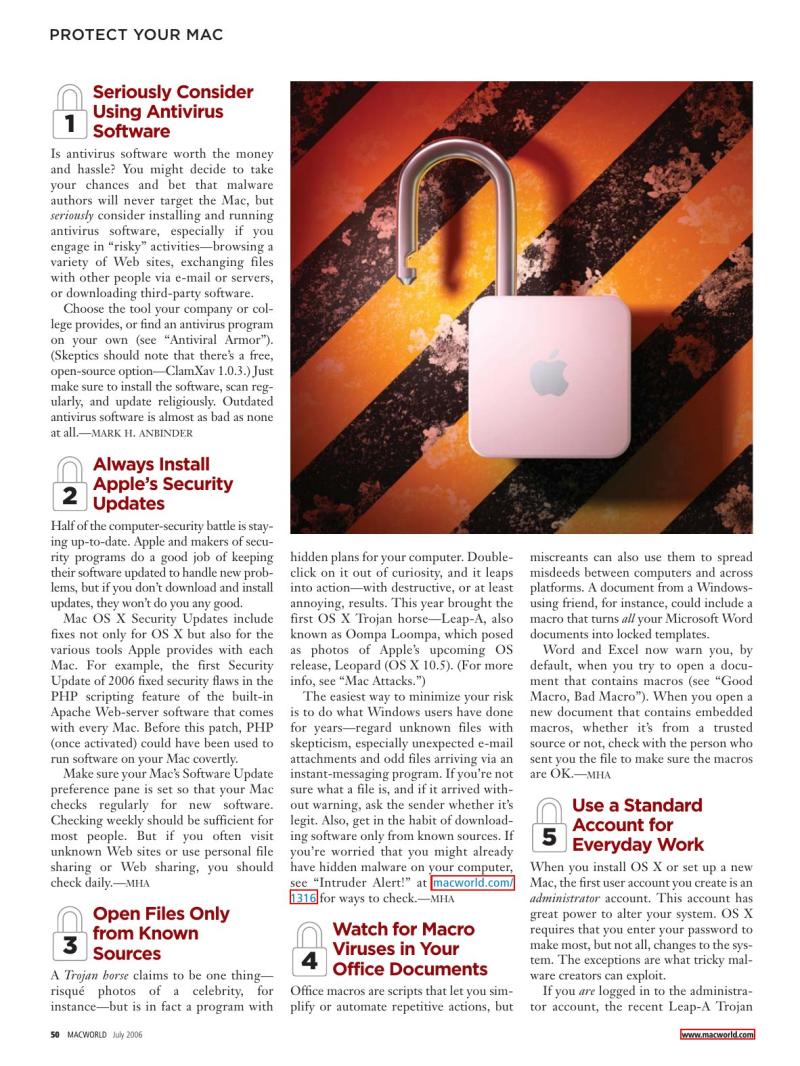 MacWorld0607July2006 — page 37