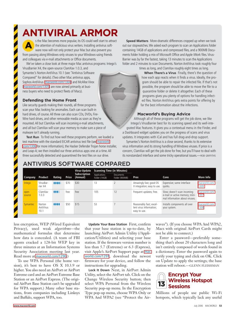 MacWorld0607July2006 — page 40