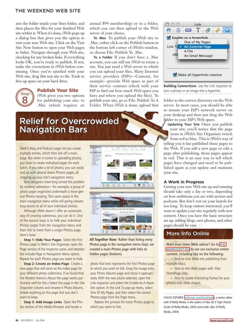 MacWorld0607July2006 — page 53