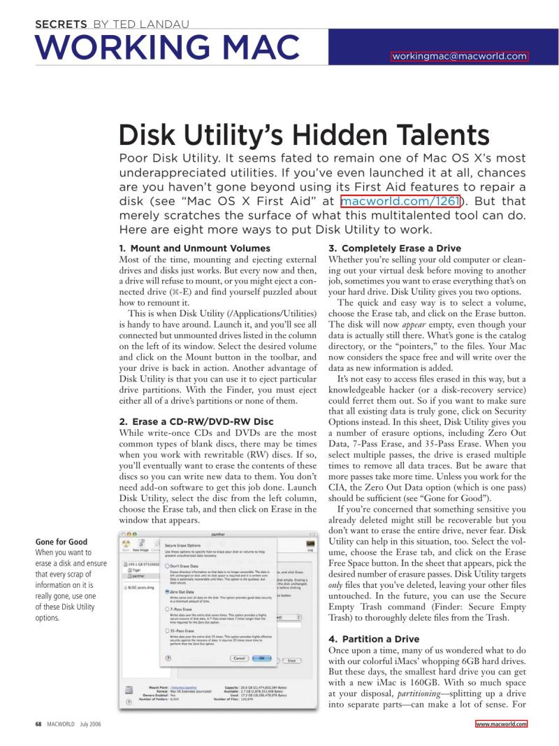 MacWorld0607July2006 — page 54