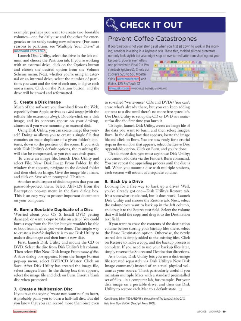 MacWorld0607July2006 — page 55